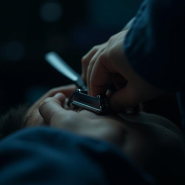 Taglio moderno con ciuffo